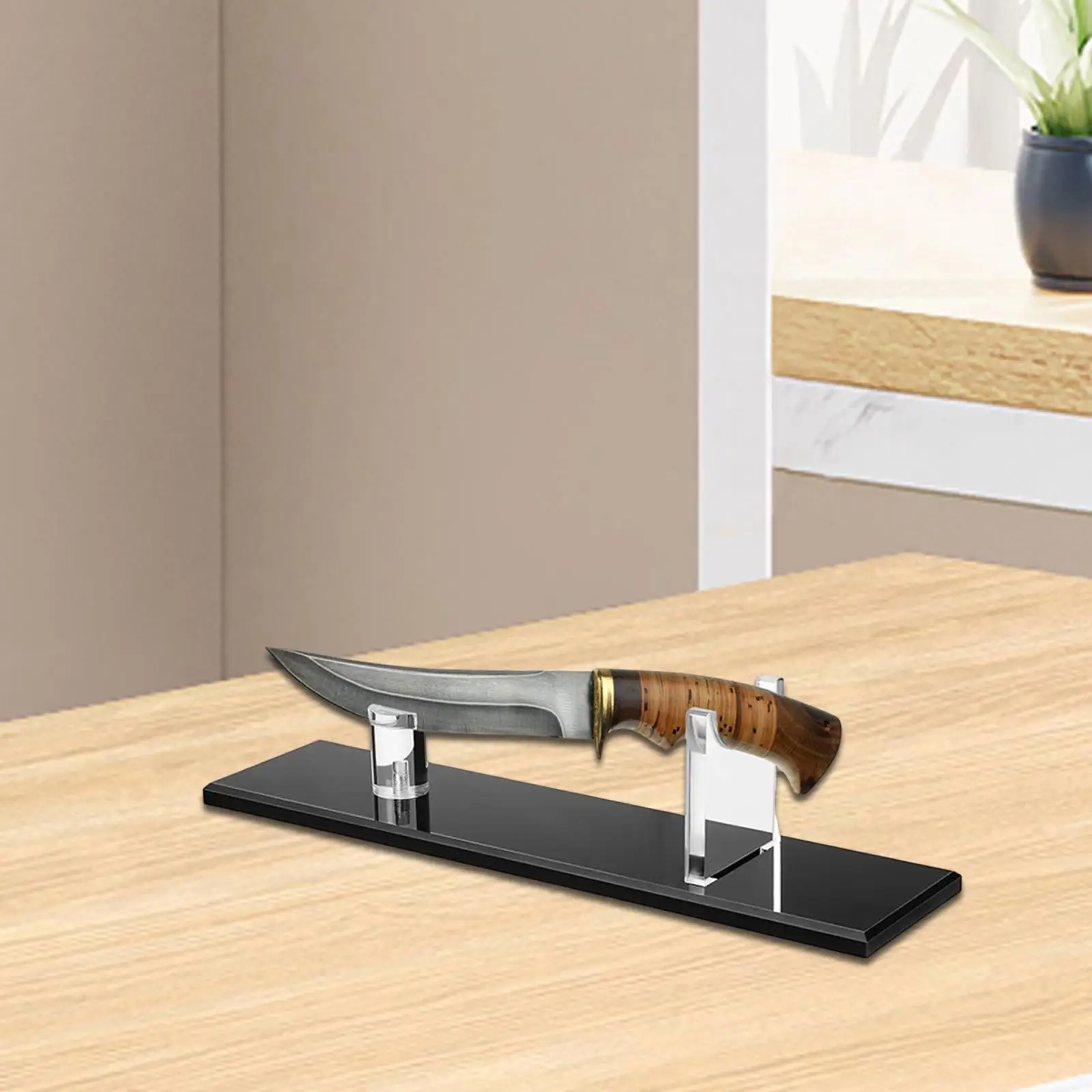 Knife Display Stand Multipurpose Fixed Blade Home Decoration Collection Display Sword Stand Acrylic Knife Stand Knife Holder