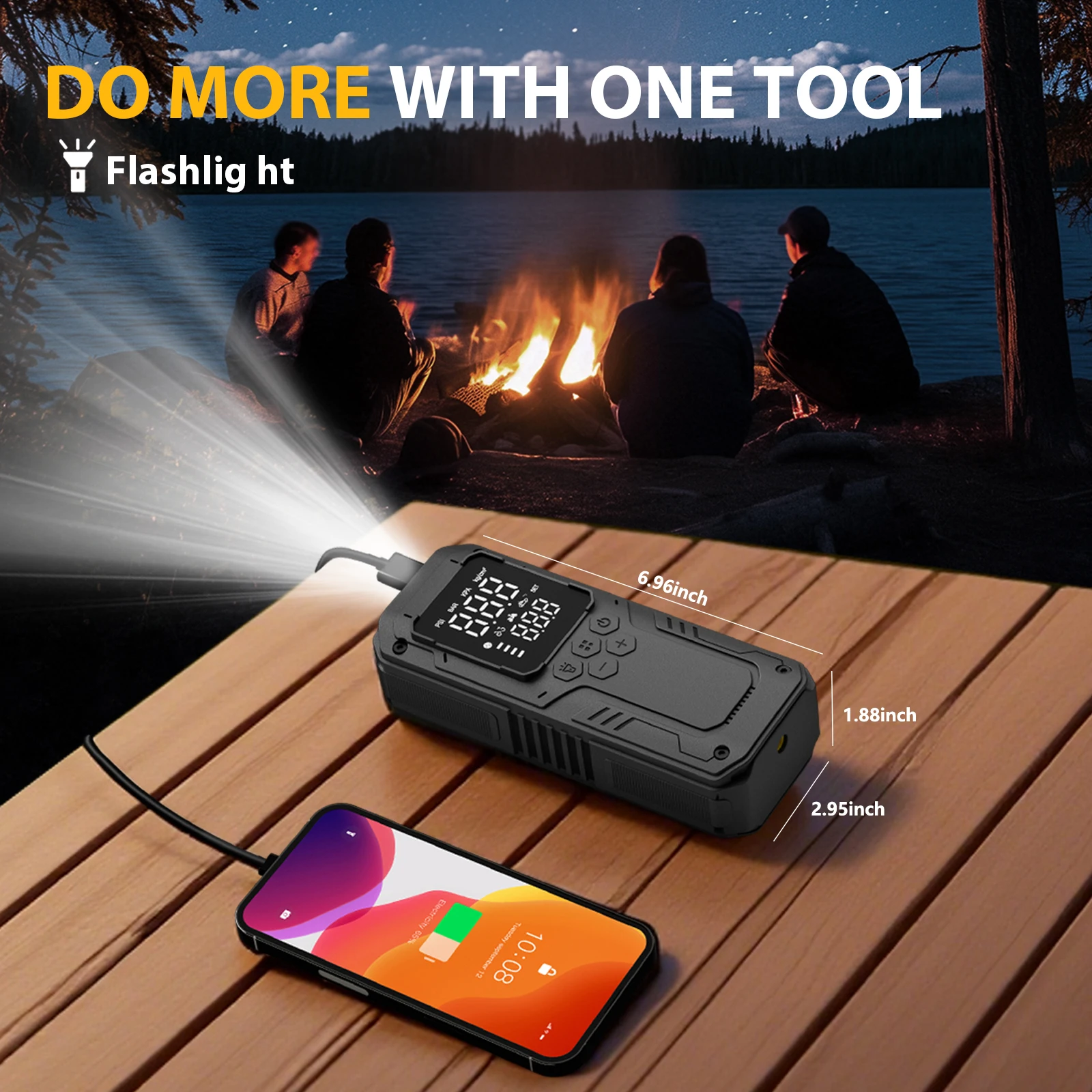 Portable 150 PSI Tire Inflator 5