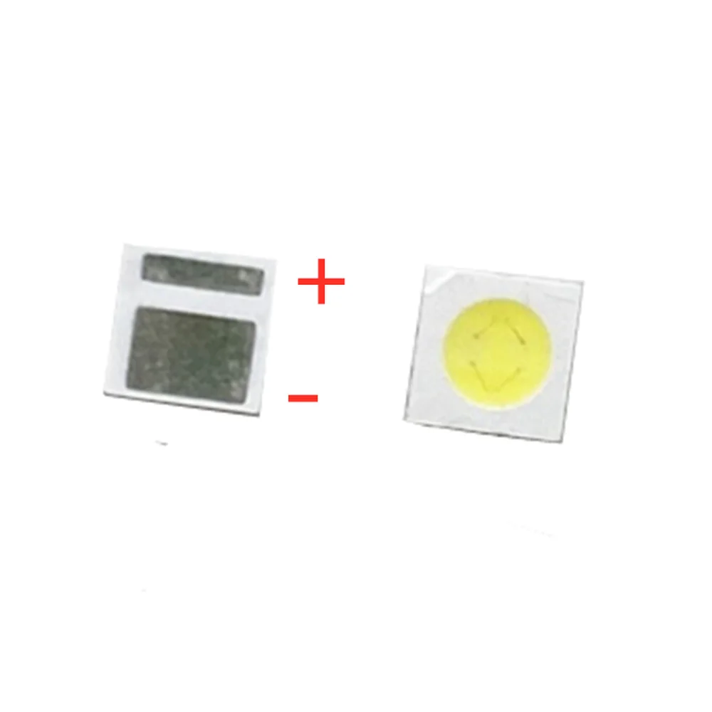 50-Pack High Power LED Backlight, 2W 3030, 6V, White,