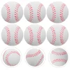 6/24Pcs Mini Baseball Sponge Ball Toy Outdoor Decompression Sport Practice Trainning Base Ball Toy Kids PU Baseball Toy Gift 2
