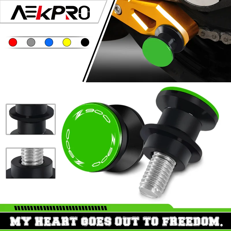 

New M8 Bolts For Z900 Z900RS Z900SE Z 900 900RS 900SE 8mm Swingarm Spools Slider Stand Screws Protector Motorcycle Accessories