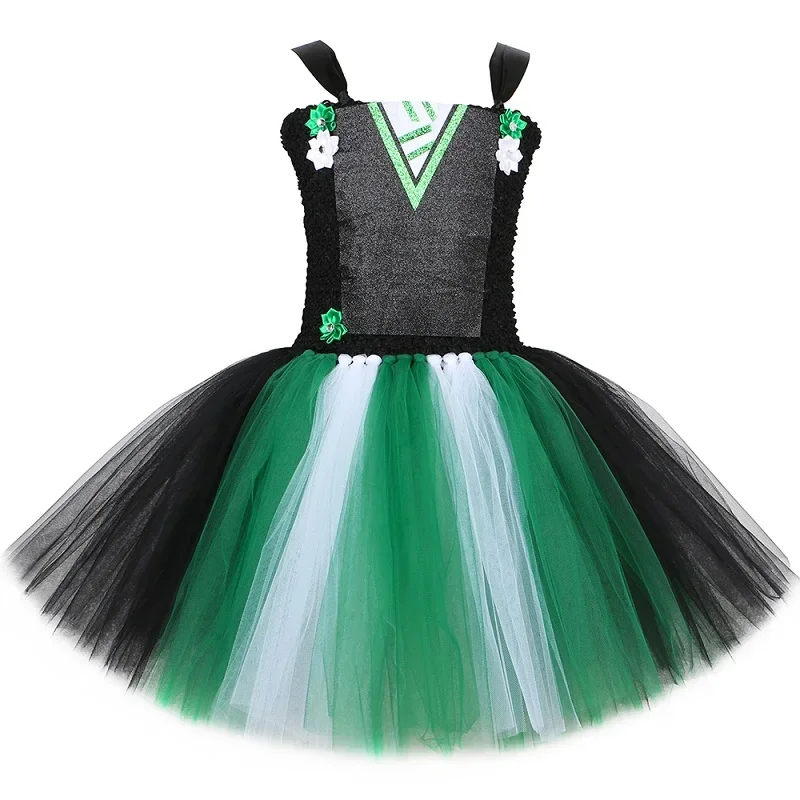 thumbnail image 1 of Disfraz de Hermione Potter para Halloween para niños, vestido de fiesta de carnaval, escuela de magia, bruja, mago, cosplay, vestido con tutú, ropa elegante para niñas, 1 of 5