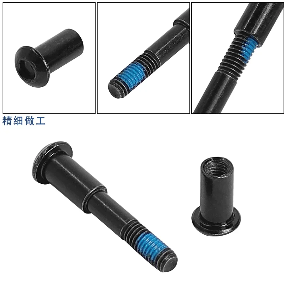 Klapp Pothook Haken Up Lock Scharnier Reparatur Gehärtetes Stahl Schloss Festen Bolzen Schraube Für Xiaomi MIJIA M365 Elektrische Roller – Detail 8