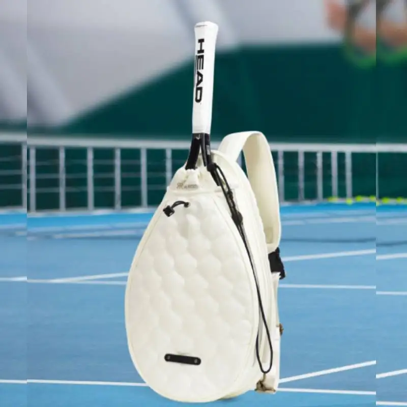 2024 Tennis Bag Badminton Bag Tennis Racket Bag Sports Bag Women's Bag One Shoulder Embroidery Korean Version Men's Bag Couples 2