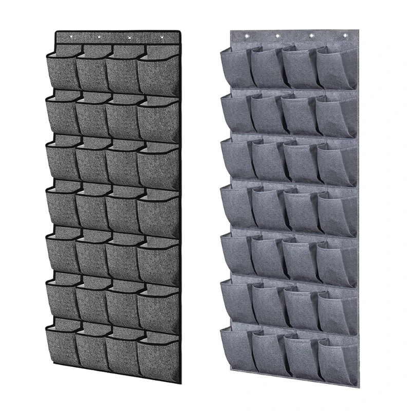 

Multifunctional Shoe Storage Organiser Door Back Hanging Bag Closet Organizers