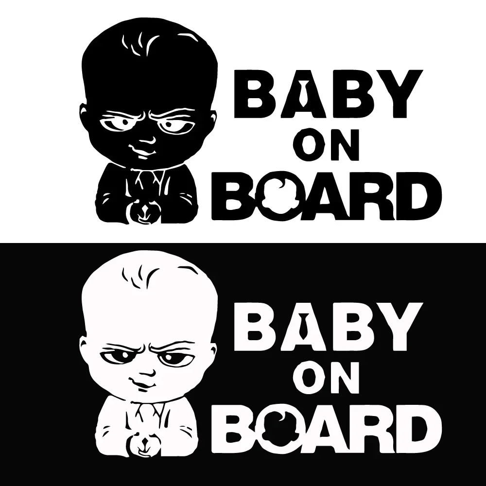 

Car Sticker Baby on Board Funny Decal Stickers for Car Accessories KK Vinyl Ussr Car-Styling and For Windows Body Decoaration