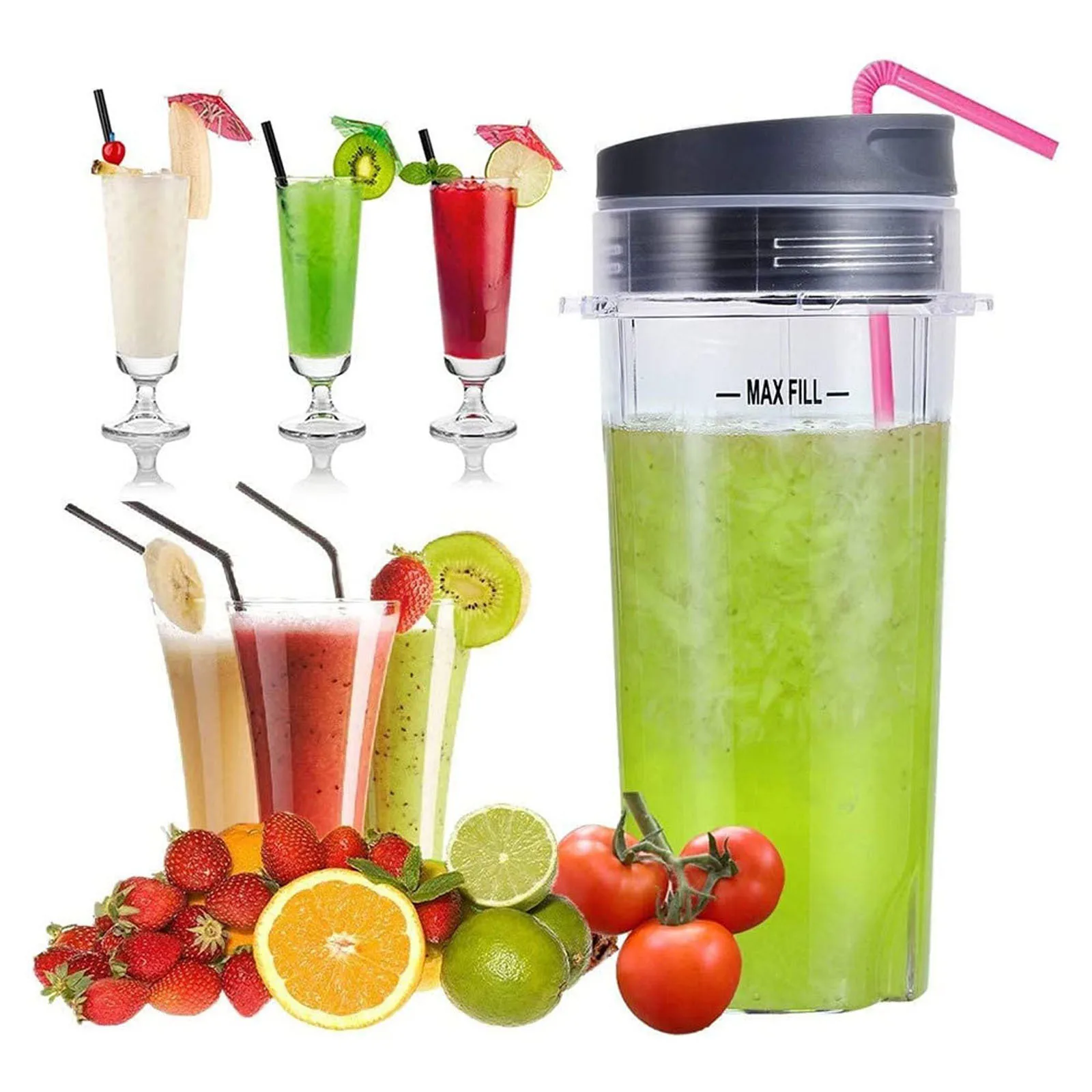 Blender Cup 16oz Versatile Leakproof for BL780 BL810 etc.