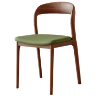 Desk Dining Chair Kitchen Furniture Home Outdoor Living Room Modern Dining Hotel Sets Wooden Relaxing Stuhl Balcony Furniture 5