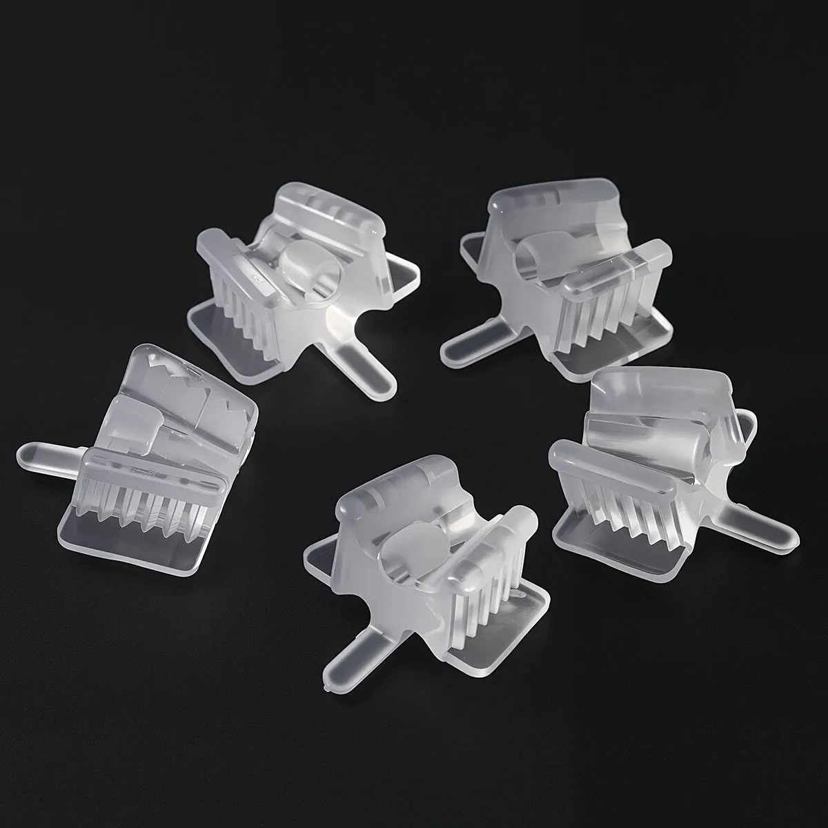 5 stücke AZDENT Dental Silikon Mund Unterstützung Halten Speichel Auswerfer Saugspitze Okklusion Pad Mund Opener Retractor Oral Hygiene – Detail 5