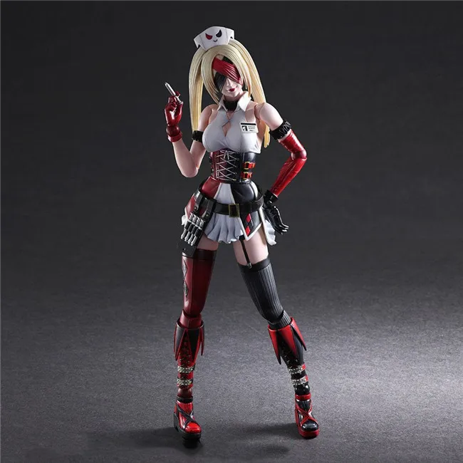 Figura Arlequina Harley Quinn, Figuarts, Boneca Colecionável, 3 Cabeças,  Brinquedo Sexy DC, Presente de Natal e Aniversário - AliExpress