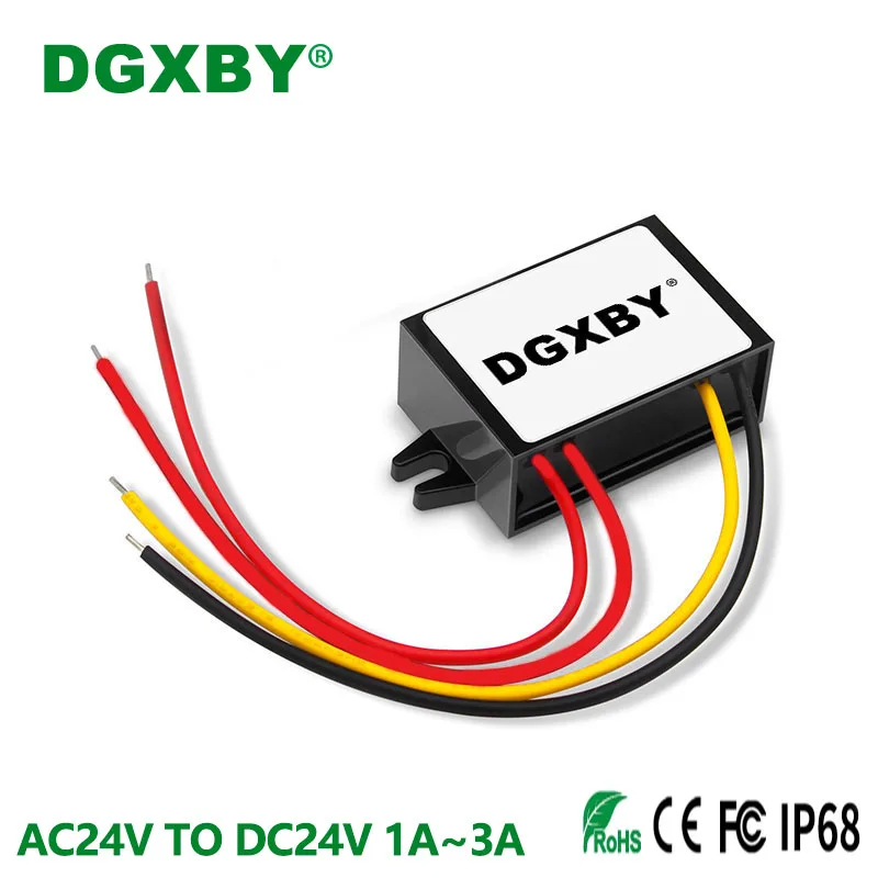 Dgxby Ac24v ao Conversor 20v 28 28v do Regulador de Potência da Válvula de Solenóide de Dc24v 1a 2a 3a a 24v ac à Certificação do ce Rohs do Módulo da C.c.