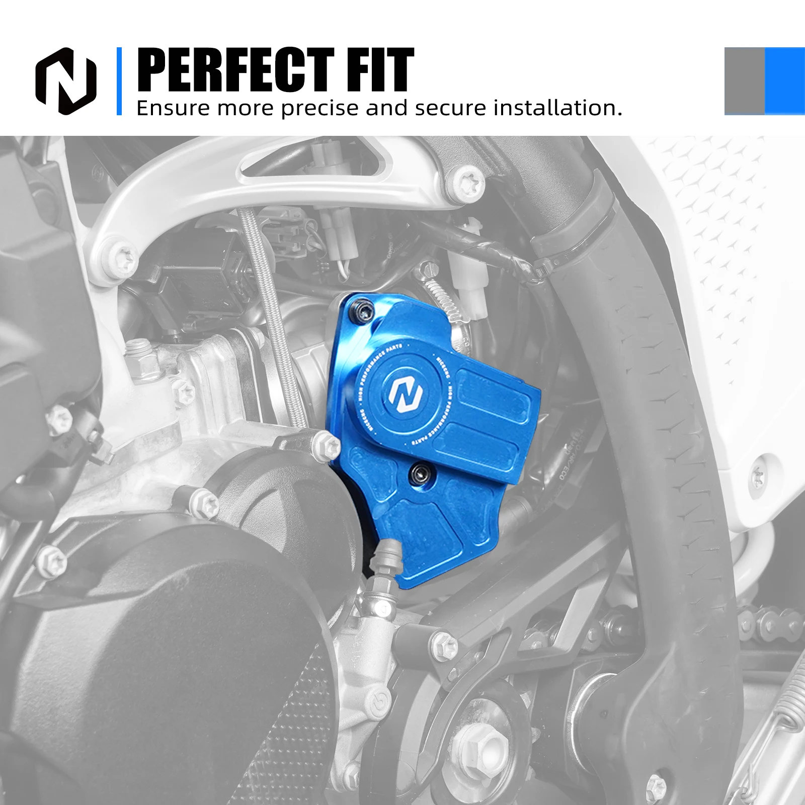 (EU-Lager) NICECNC GasGas TPS Drosselklappenschutz für Husqvarna TE300 TE250 TE150 2024-2025 TX300 TC125 TC250 2023-2025 – Detail 11