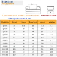Vise for CNC Surface Grinding Vise Flat Vise QKG80 QKG150 High Precision Vise for EDM Machine 2