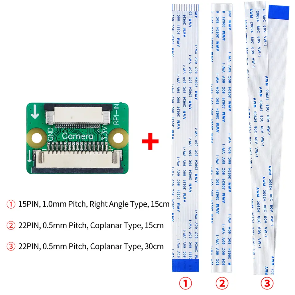 DSI/CSI Display CSI Camera Interface Cable Adapter Module 15Pin To 22Pin For Raspberry Pi 5 image 7