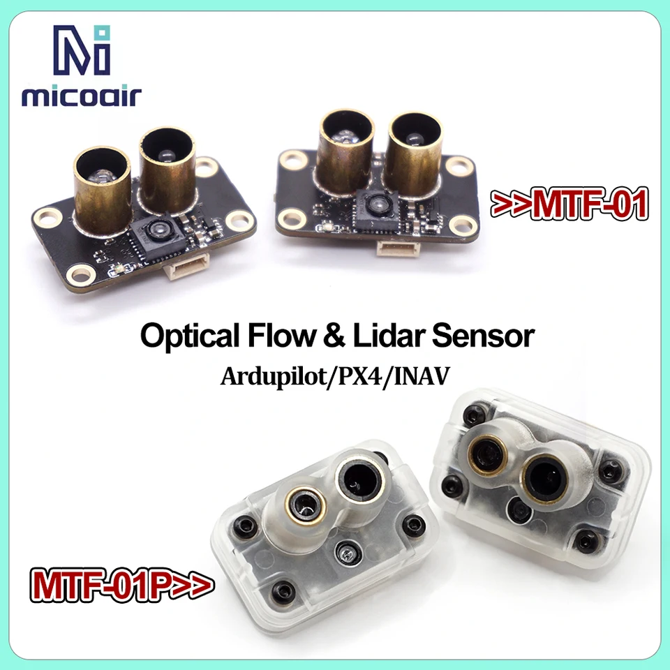 MTF-02 Optischer Fluss & LiDAR-Sensor – Kompatibel Mit ArduPilot, PX4 & INAV – 940 Nm, TOF-Bereich 0,02-2 M