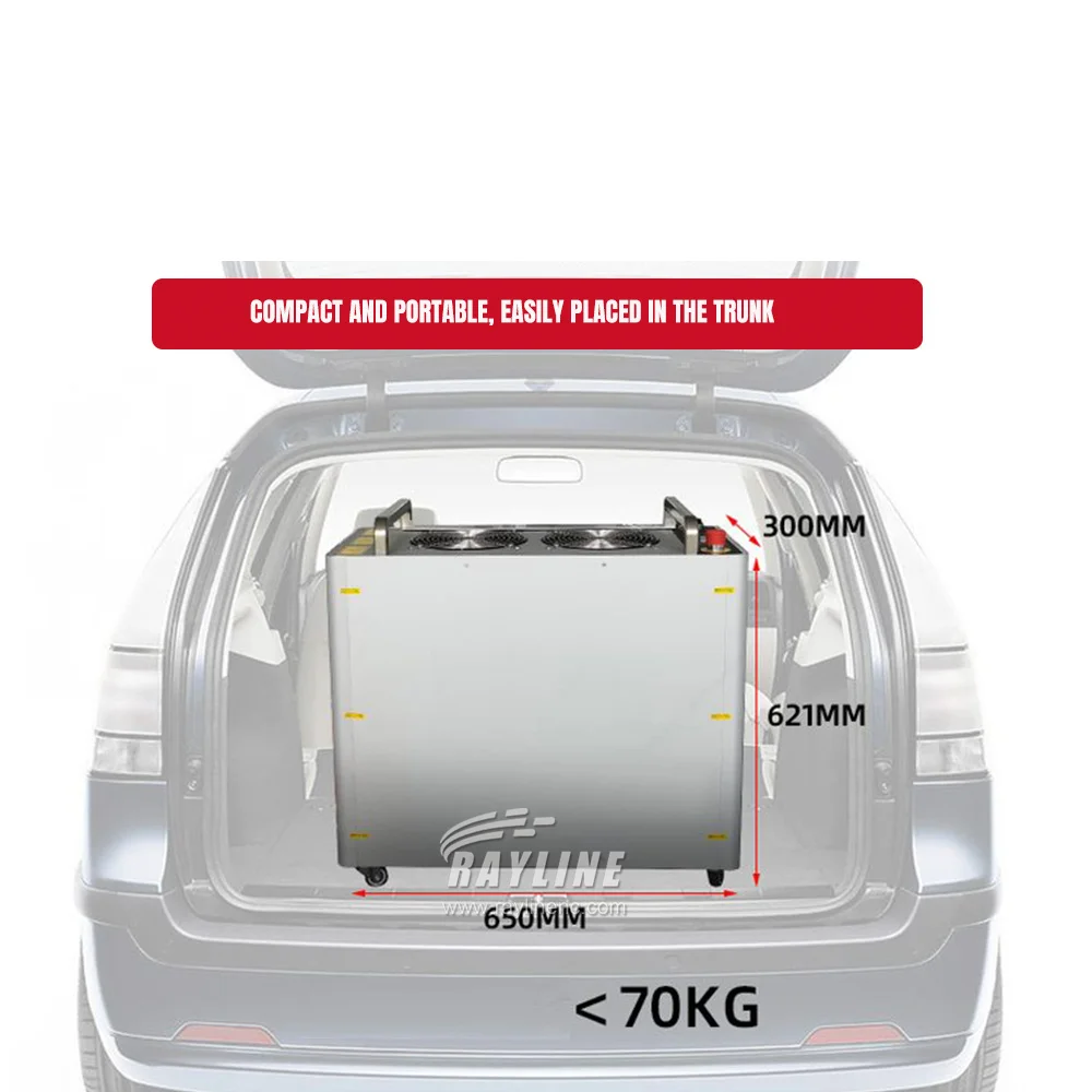 GW 1000W 1500W 2000W Super Portable Stainless Steel Fiber Laser Welding Machine Air-cooled Soldador For Metal Carbon Stainless 4