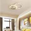 Modern LED Ceiling Chandelier Lighting Gold White Black for Living Study Room Indoor Pendant Lamp Parlor Foyer Lustres Luminaire 5