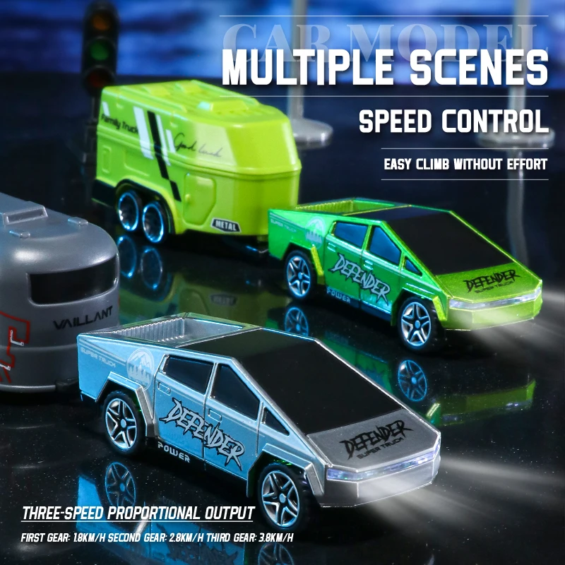 1:64 High-Speed Mini Desktop Remote Control Car Alloy Children'S Remote Control Car Wireless Simulation Sports Car Model Gift 2