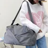 Black Sports Gym Bag Travel Dry Wet Bag Handbag Multifunction Swimming Shoulder Messenger Weekend Fitness Training Bag 2