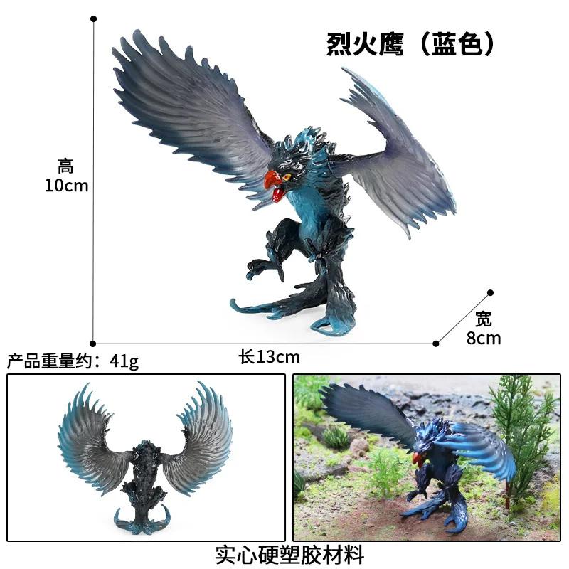 Oenux Mythical Creatures Ice & Sea Dragon Action Figures - Realistic Collectible Toys