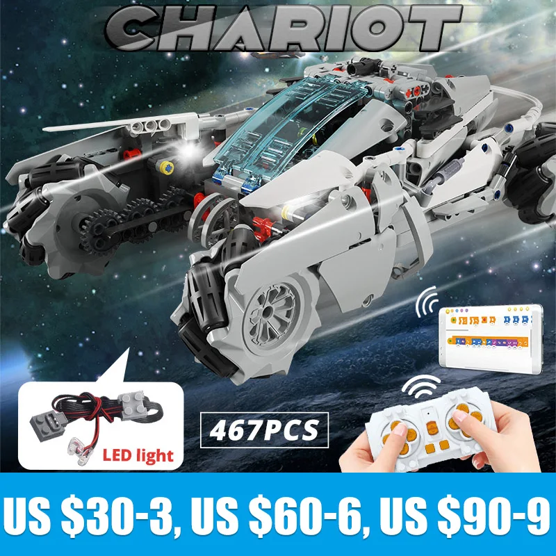 

KAIYU 4WD K96118 MOC STAR APP Remote Control Rotating Drift Racing Car Building Blocks LED City RC Vehicle Bricks Toy