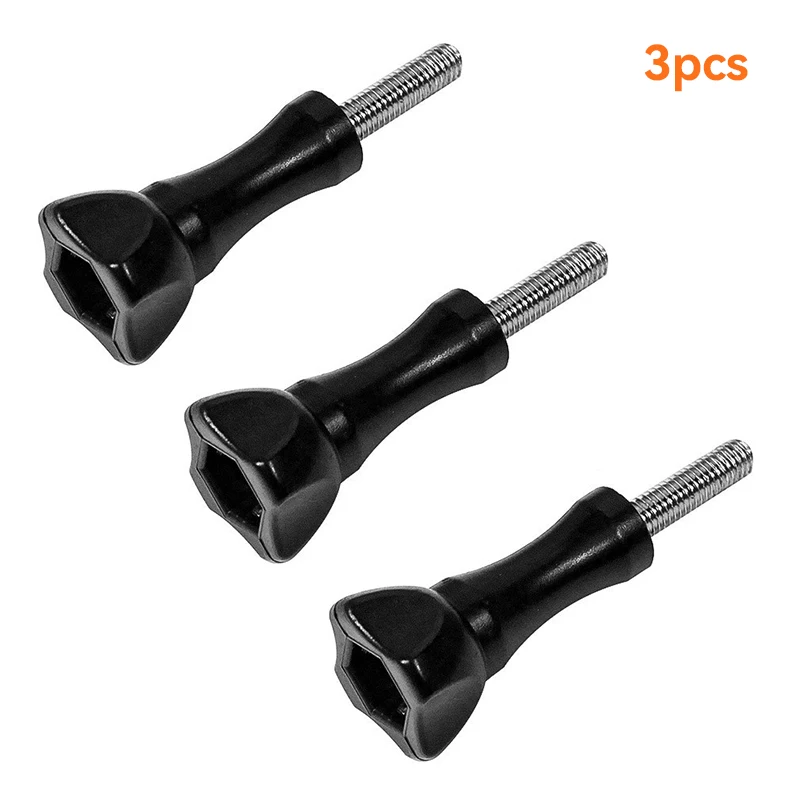 Stainless Steel Long Thumbscrew Set for Sport Cameras - Easily Tighten and Loosen Screws (1/10 Pack)