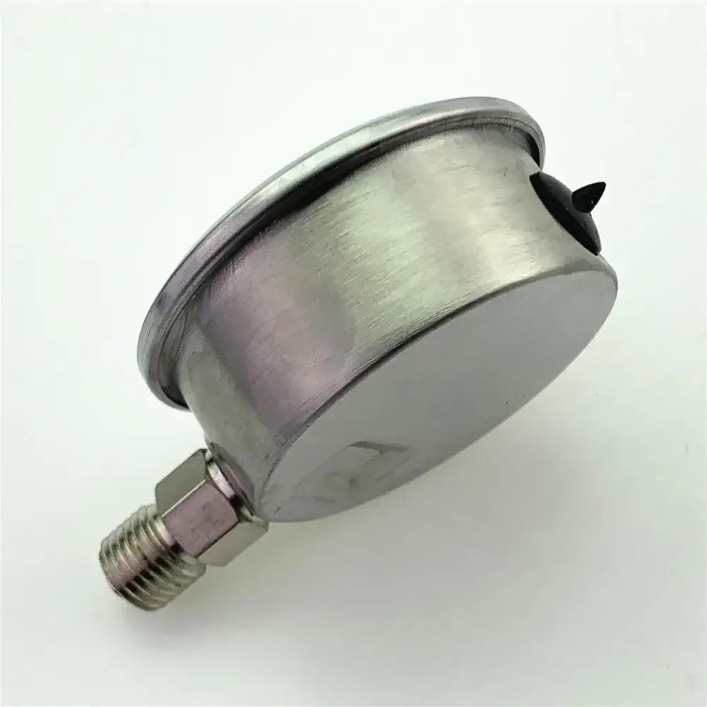 Stainless Steel Shockproof Pressure Gauge Barometer Water Pressure Gauge Liquid Oil