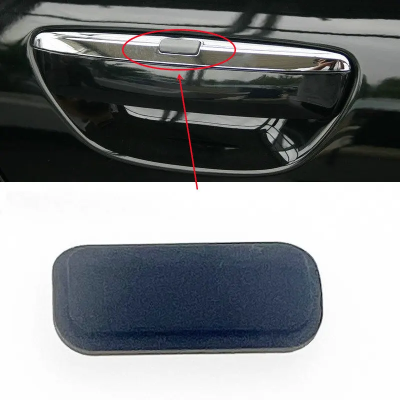 

For A8 D3 2004-2010 Outer door handle key cover External handle flashlight induction button rubber