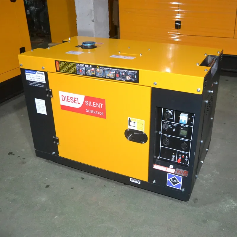 small home use Silent Diesel Generator 12kva 10kw 15kw 12kw 10kva 15kva silent diesel generators for home