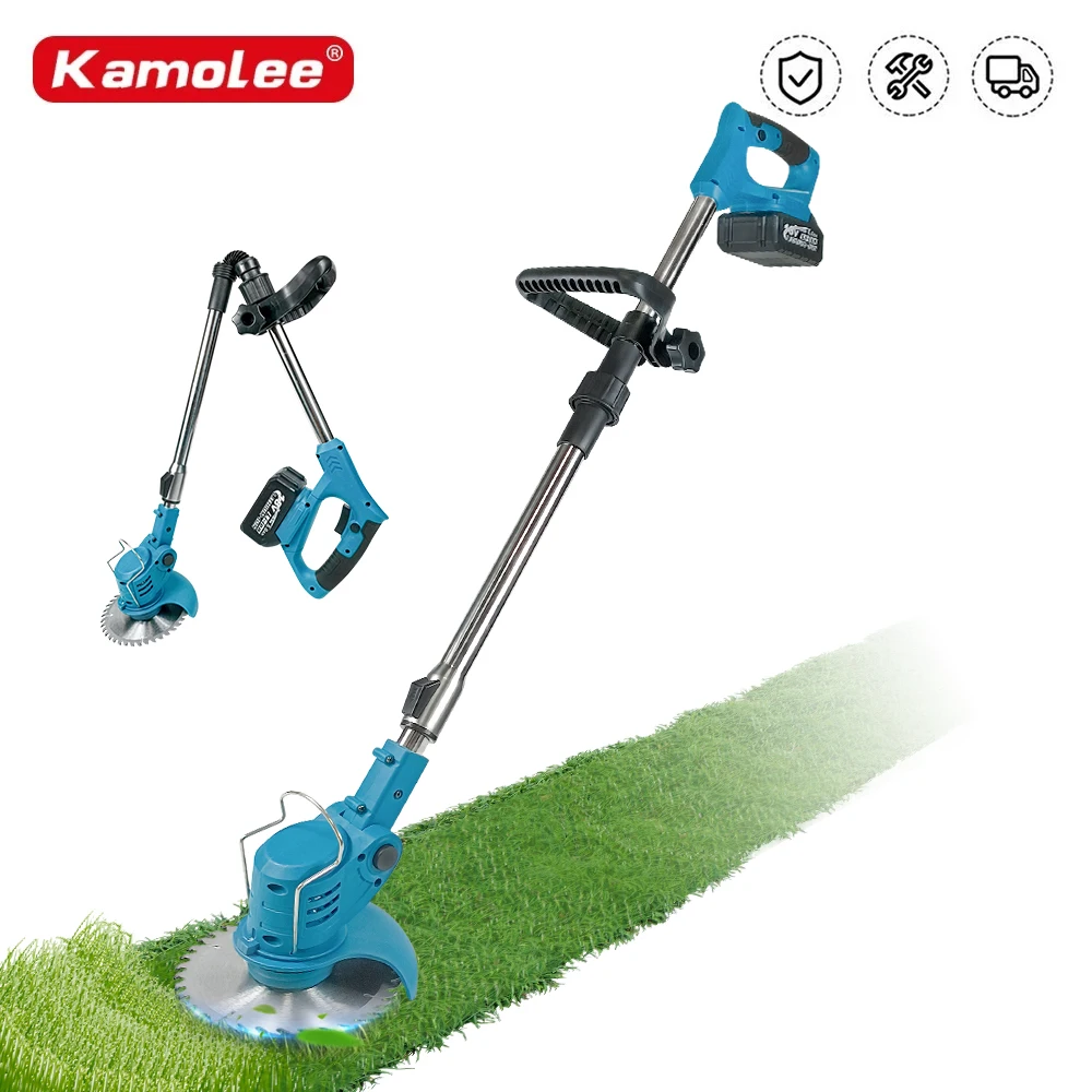 Kamolee Tosaerba Elettrico Cordless Tagliaerba Lunghezza Regolabile Taglierina Attrezzi Da Giardino Per Uso Domestico Per Batteria Makita 18V