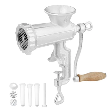 VEVOR Manuale Mini Tritacarne Robot da Cucina Smerigliatrice Portatile Chopper Frullatore Salsiccia Stuffer Acciaio per Manzo Pesce Casa 1