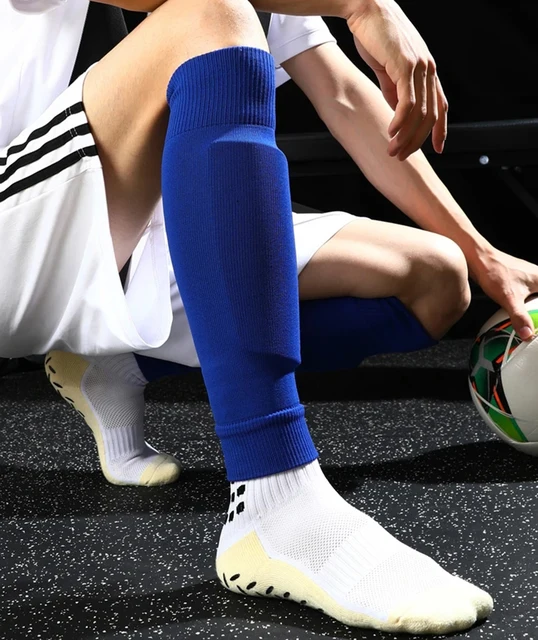 축구와 농구 선수를 위한 미끄럼 방지 그립 양말 및 신 가드 및 슬리브 세트