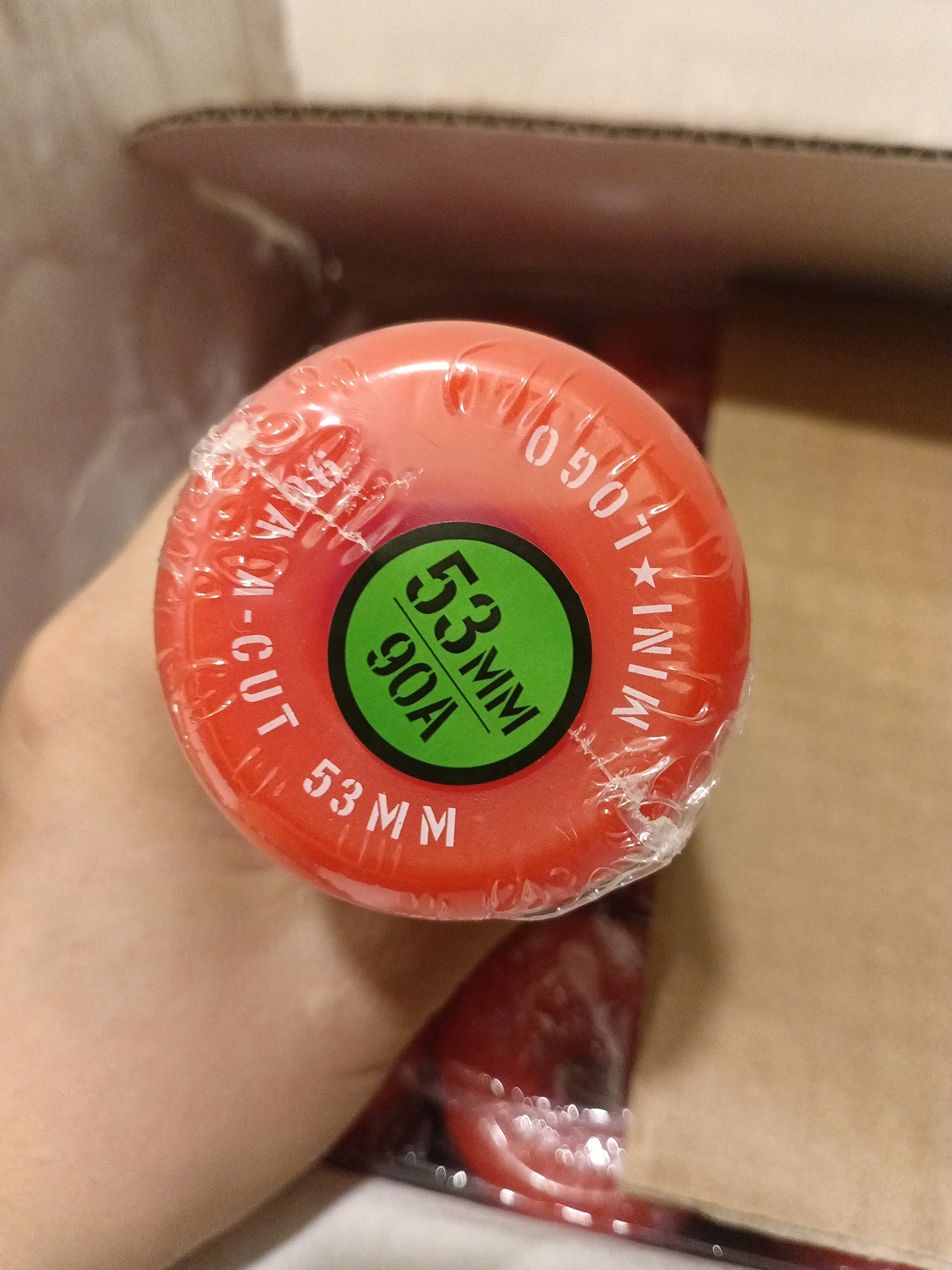 미니 로고 스케이트보드 휠, 슬라이드 프로 휠용 오리지널 휠, 90a 95a, 4 개 