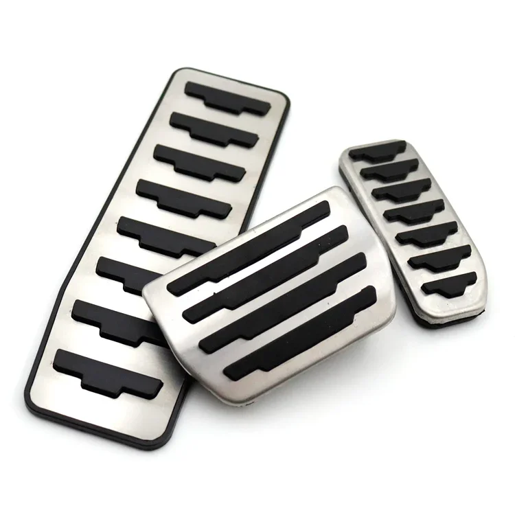 Copripedali Antiscivolo Per Range Rover Evoque, Discovery Sport, Jaguar - Acciaio Inox E Gomma - Foto 8