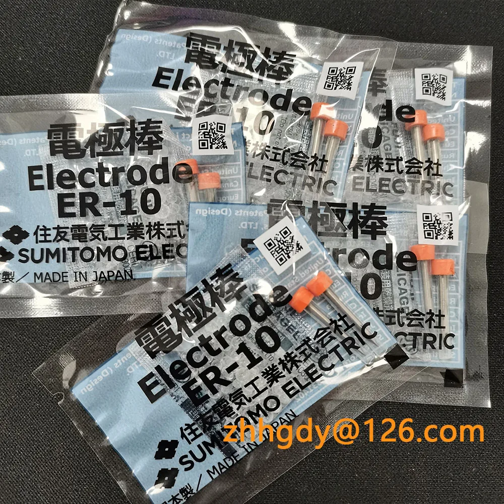 5 pairs ER-10 Electrode For Sumitomo T-39 Type-66 T-81C 82C Z1C 71C TYPE-81M12 T-400/600CFiberFusionSplicerWeldingElectrodesRod