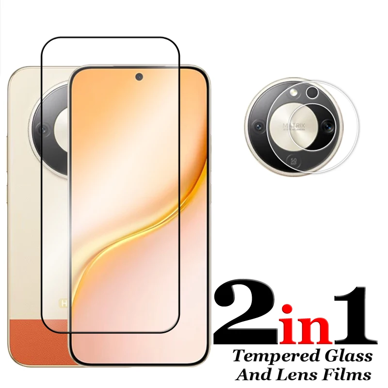 Premium 6-in-1 Tempered Glass & Lens Protector Set - Full Coverage 2.5D Screen Shield