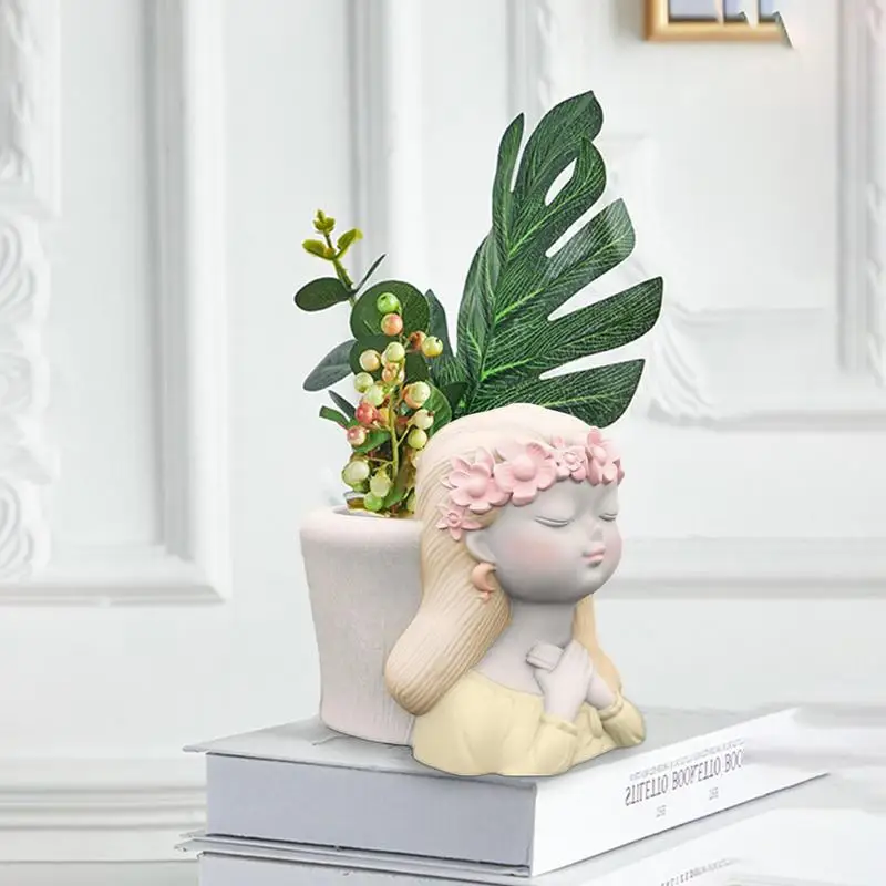 Silicone Planter Mold Handmade Plant Pot Plaster Casting Tool Candy Box Mold For Making Jewelry Storage Resin Decorations