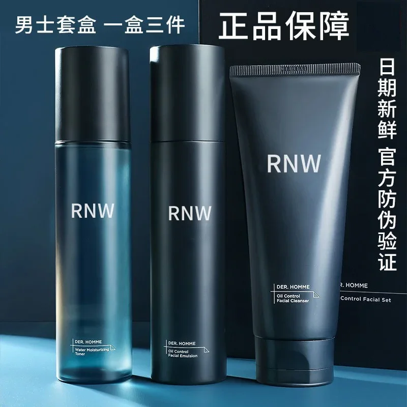 rnw-ensemble-de-soins-du-visage-pour-homme-nettoyant-nettoyant-hydratant-controle-du-sebum-produits-originaux-miles-rare