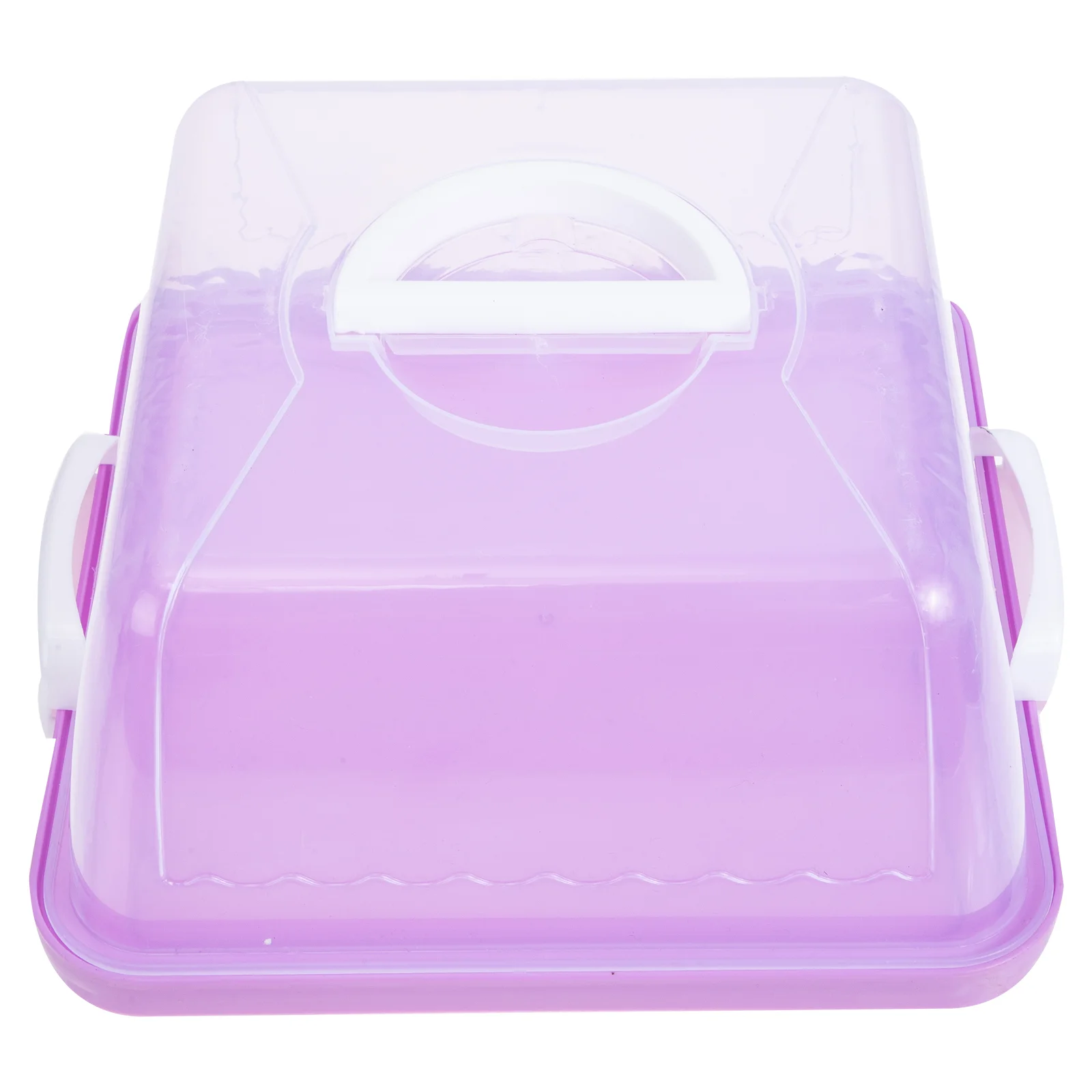 

Cake Carrier with Handle Portable Box Cajas Para Fresas Con Chocolate Transparent Container