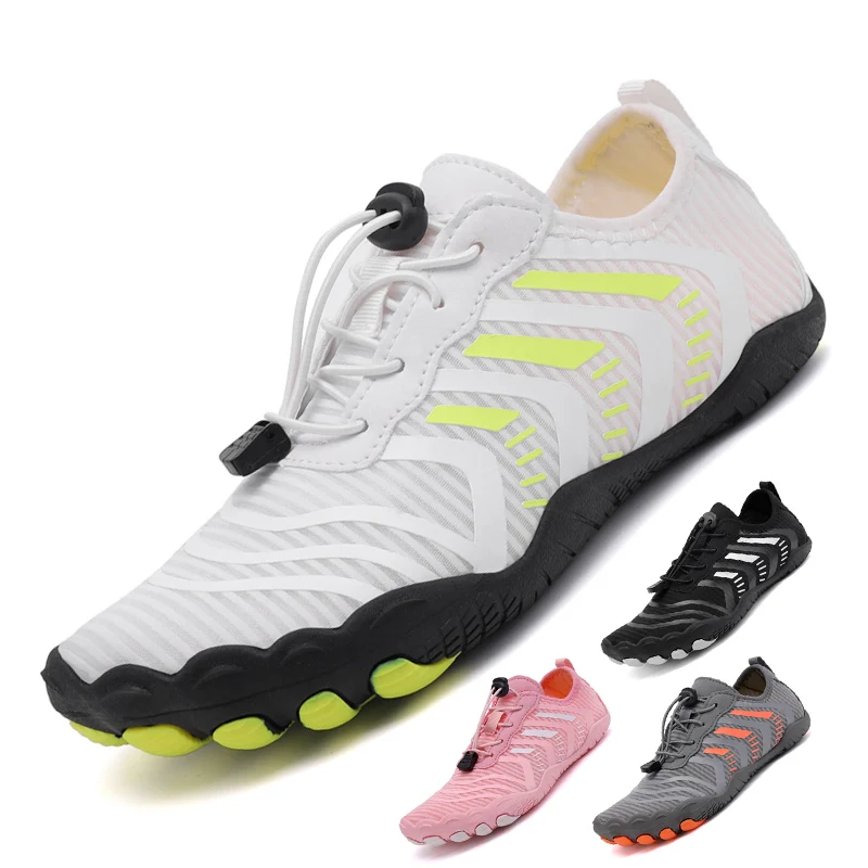 남녀 공용 다기능 야외 비치 스니커즈, 수영화, 체육관 신발, 커플 휴가 아쿠아 슈즈, 패션 대형 사이즈 