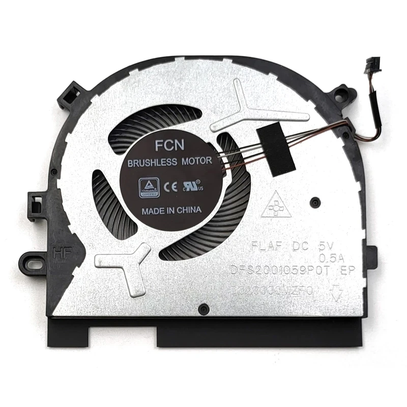 New For Lenovo IdeaPad S340-15API C340-15IWL FLEX-15IWL S340-15IIL S340-15IWL Laptop CPU Cooling Fan DC28000MZF0 5F10S13881 DC5V