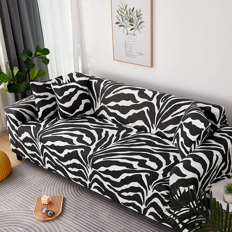 Sofa Elastic Sofa Expandable Zebra Particle Shell and Single Sofa Shell for Salon 2