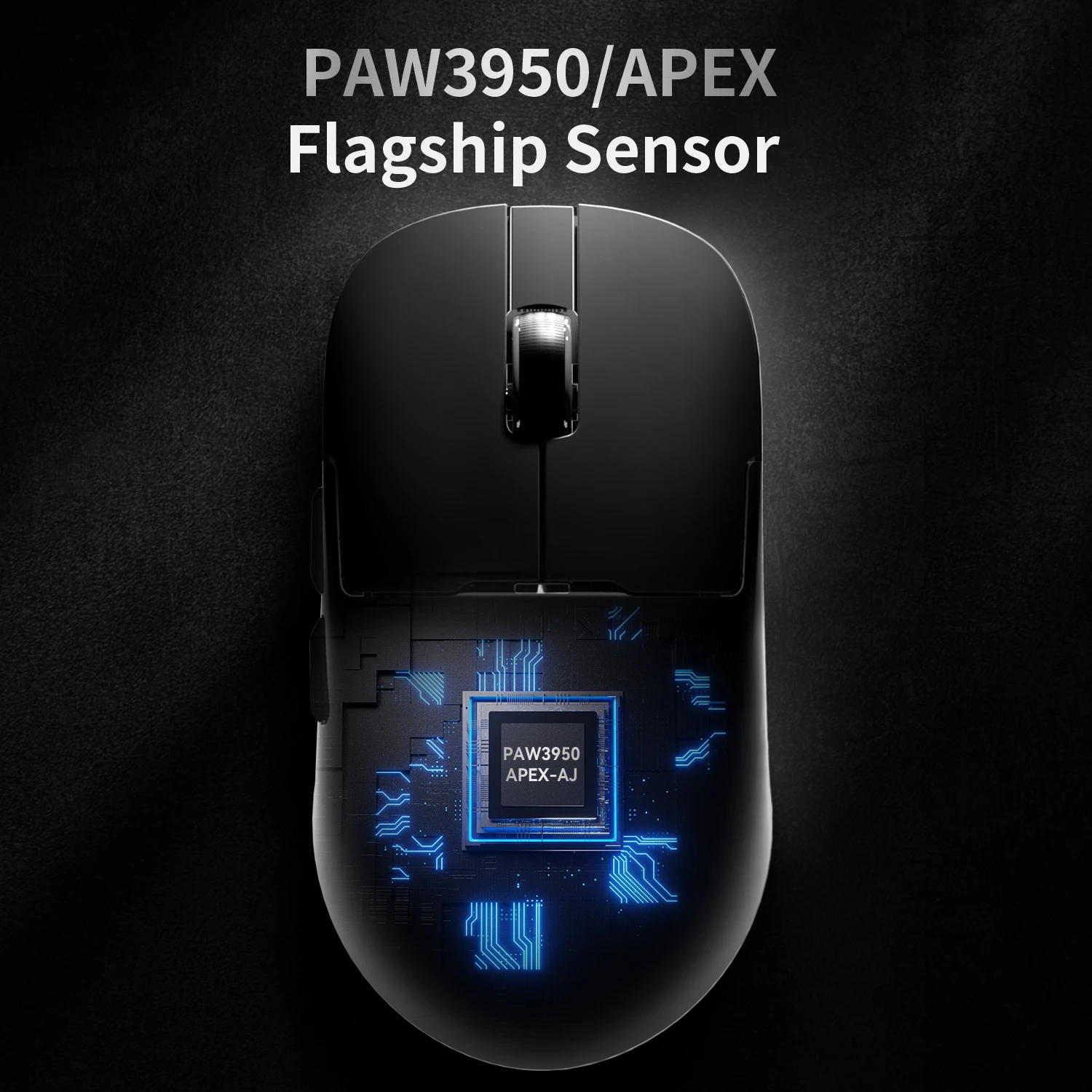 AJAZZ AJ159 APEX/AJ159PRO Wireless Gamer Mouse with RGB Magnetic Charging Base Lightweight AJ159P Gaming Mouse for PC Laptop