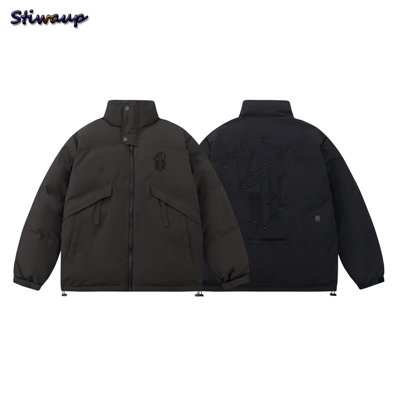 

Warm Winter Men's Woman Oversized Down Jacket Women's Winter Jackets 2023 New in Parkas Luxury Padding Male Ladies Winter Coat