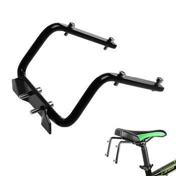 stabile Gepäckhalterung für Fahrradsattel-Tasche-Rohrhalterung zur Befestigung ohne Tasche 1
