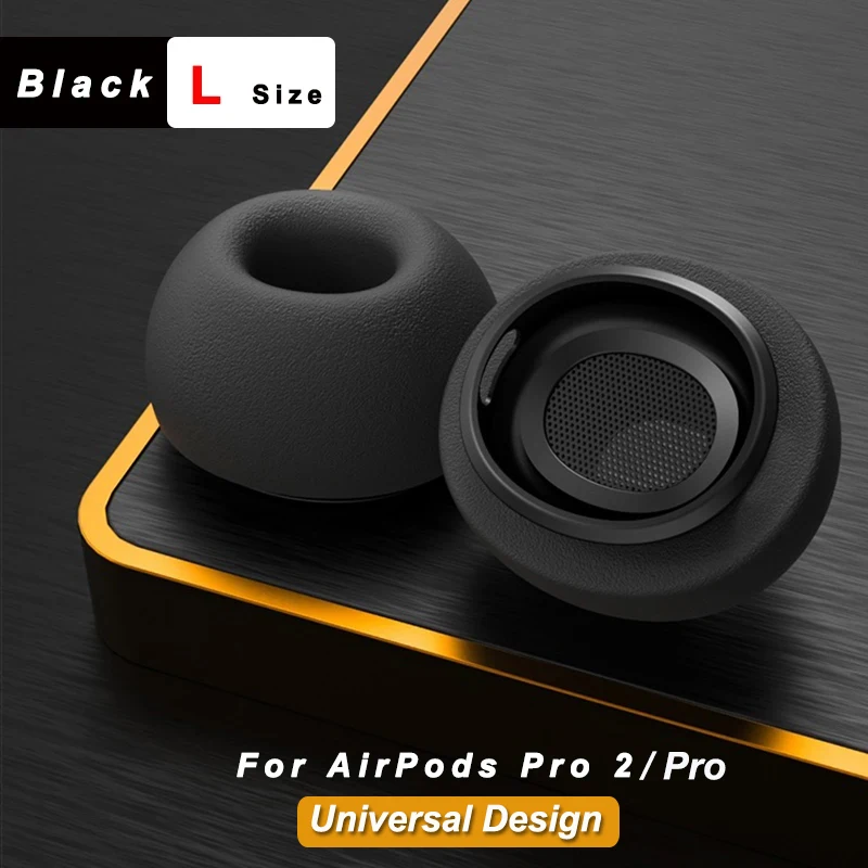 Premium Memory Foam Ear Tips: Anti-Slip Earbud Cushions in Multiple Sizes