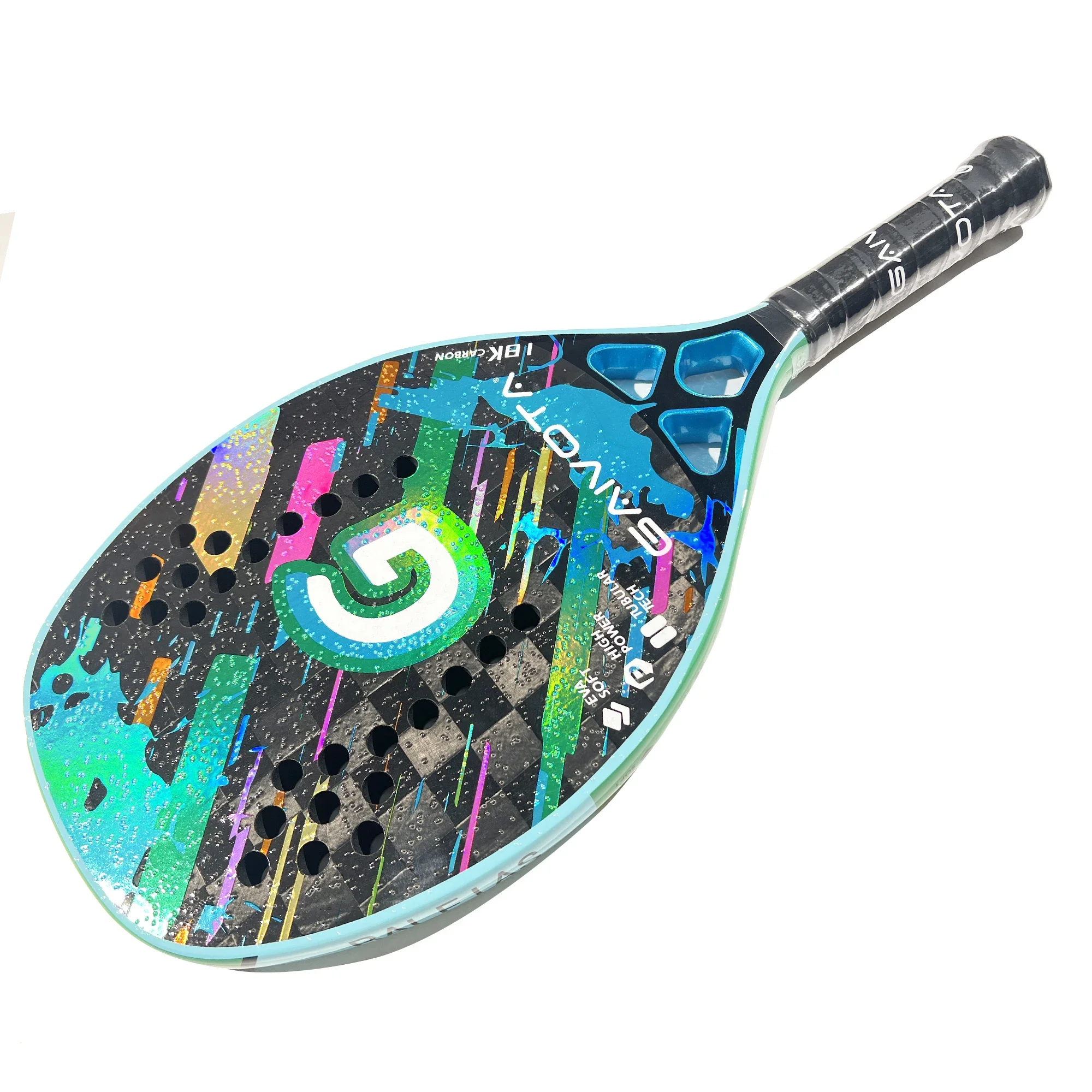 Tennis racket Gaivota Beach tennis racquet 18K carbon belt backpack