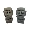 Stone man Releases Stress Toy Slowly Rebounds Soft Moai Statue Squeeze Eyes Interested Expression Relaxes Stress Children's Gift 6