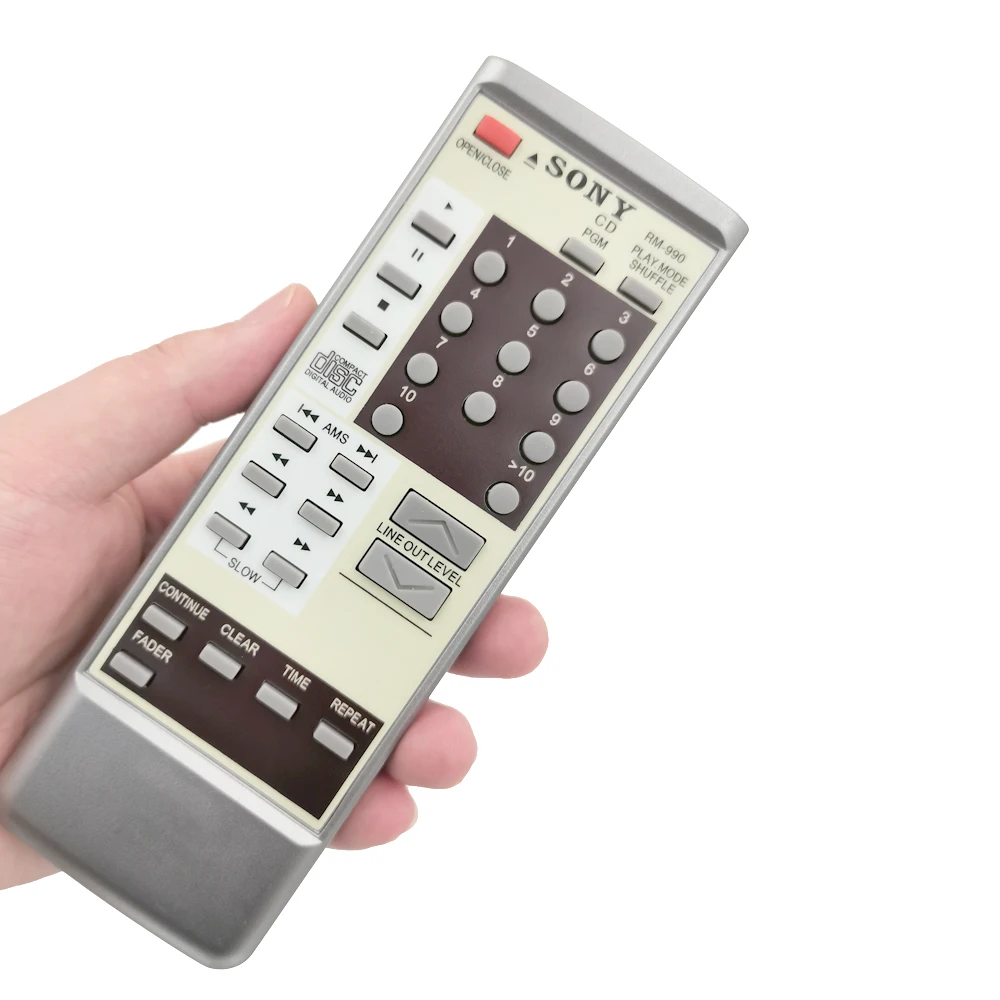 Rm 990 Per Sony Cd Player Telecomando Cdp 611 Cdp227 Cdp228 Sostituzione Abs
