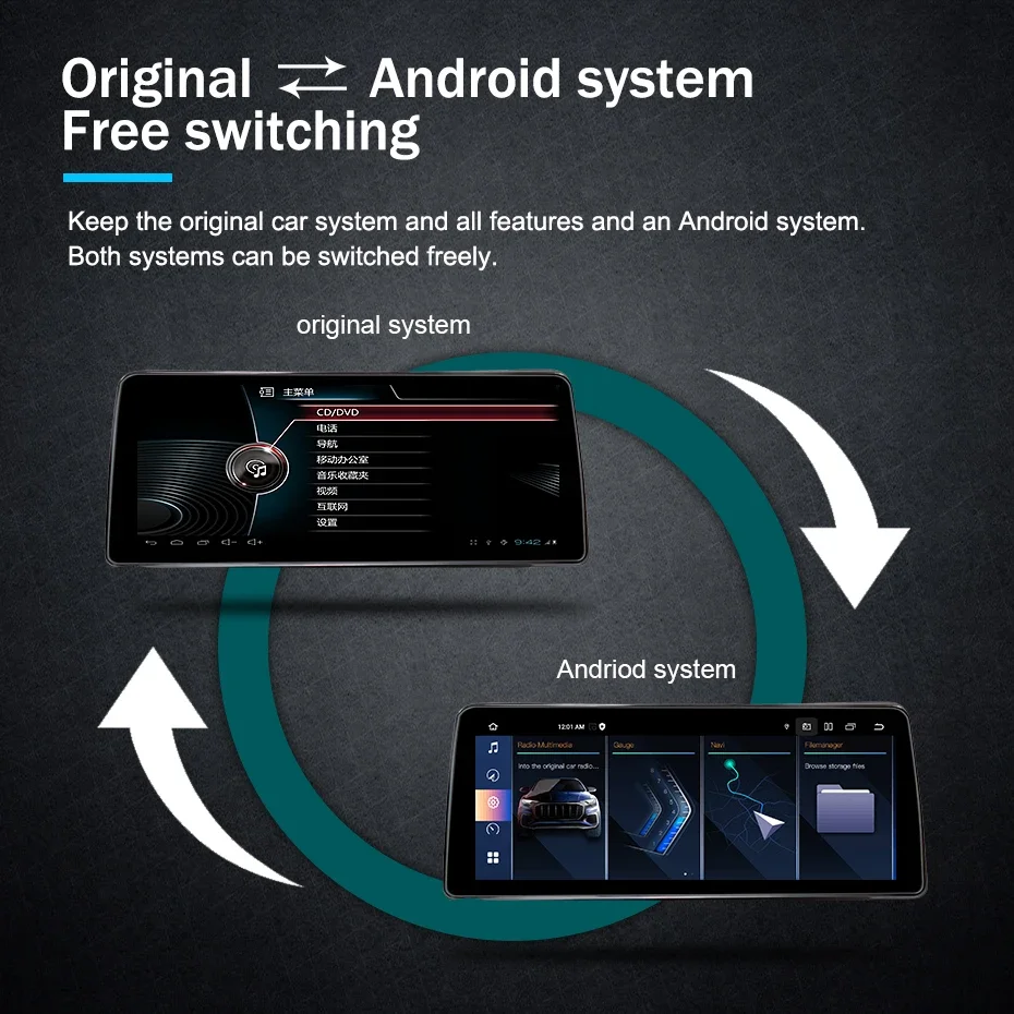 12G 256G Wireless Carplay Android 15 Autoradio 12,5-Zoll-Bildschirm für BMW Serie F30 F31 F32 F33 F34 F36 2013-2017 Multimedia-Player – Detail 11